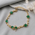 A0093 Emerald Bloom Bracelet