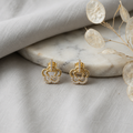 A0013 Golden Bloom Studs