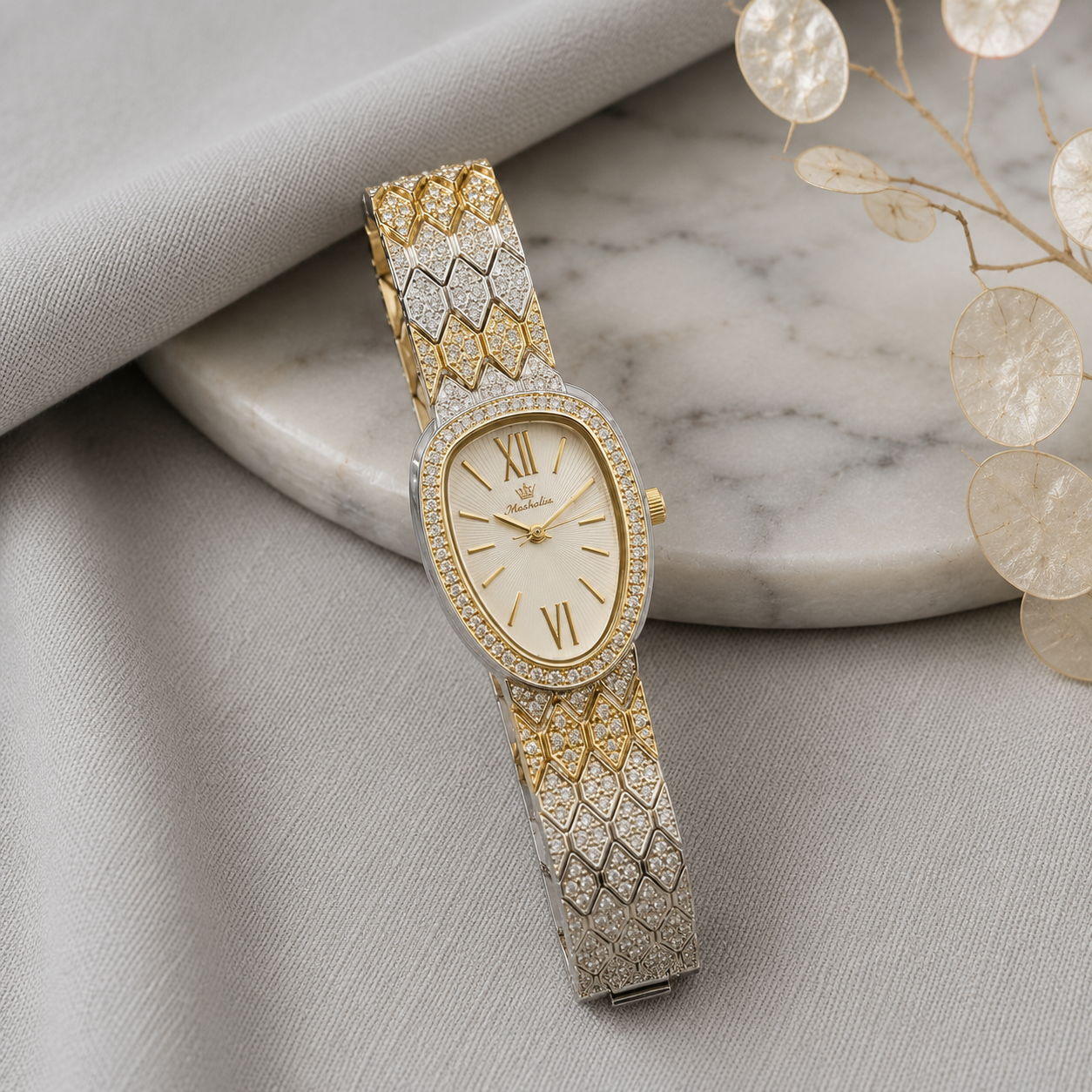 A0045 Golden Glamour Watch