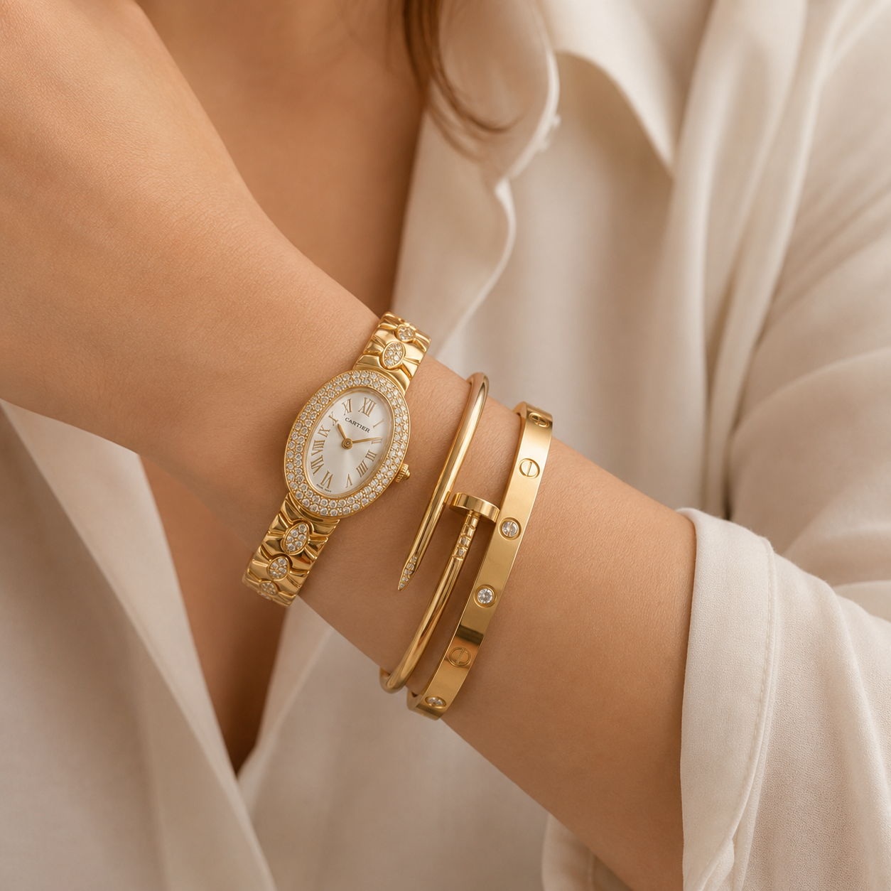 A0064 Golden Wrist Elegance