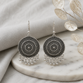 A0017 Vintage Silver Chandeliers