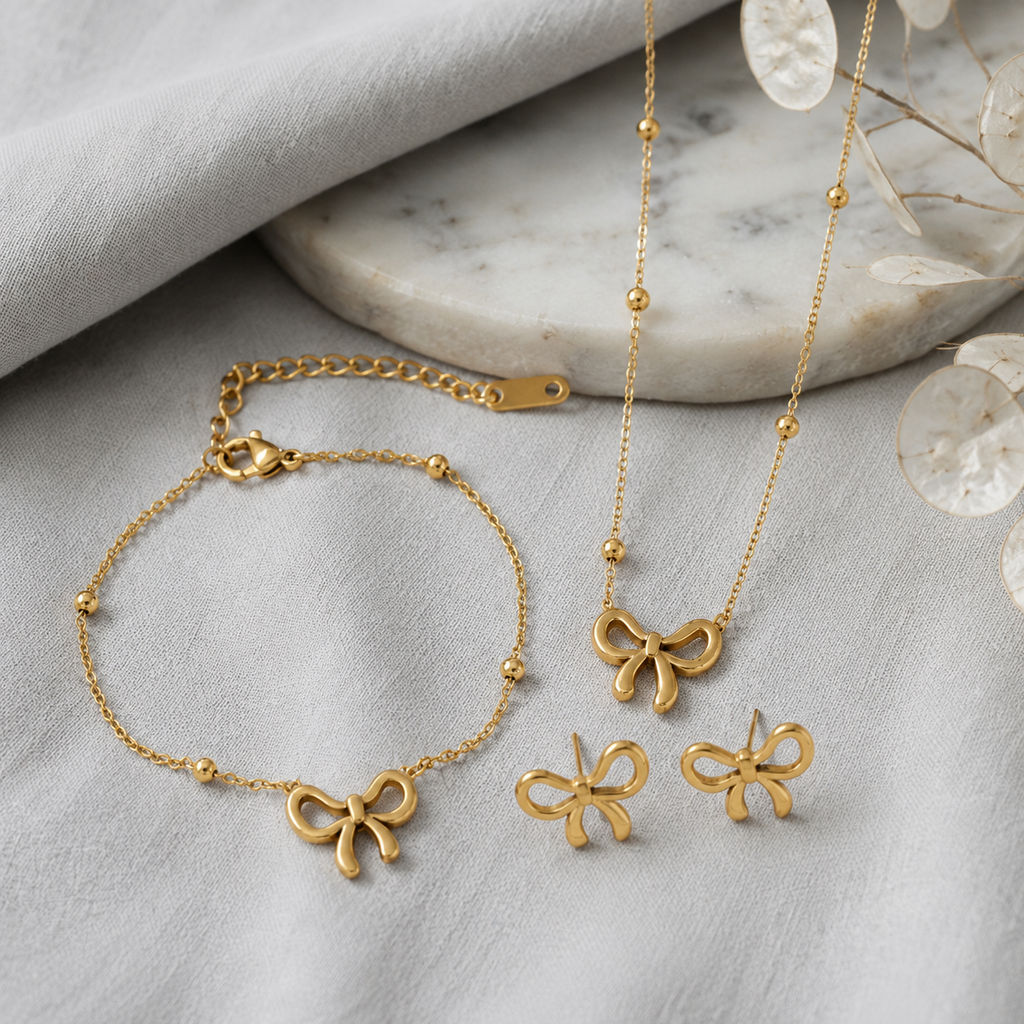 A0067 Golden Bow Set