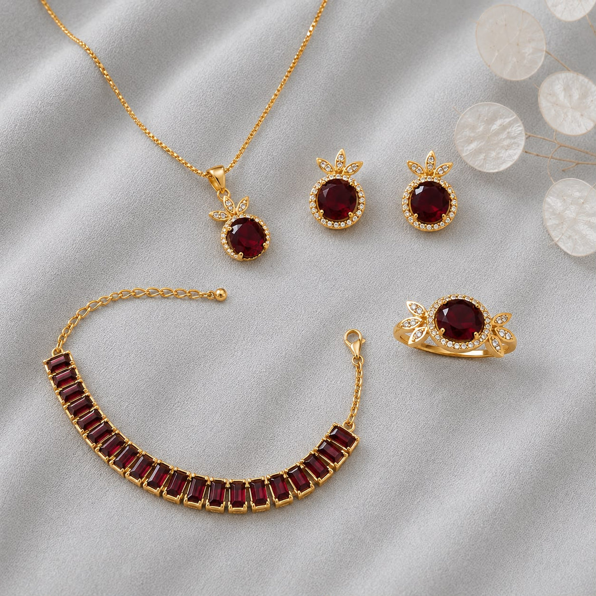 A0080 Ruby Jewelry Collection