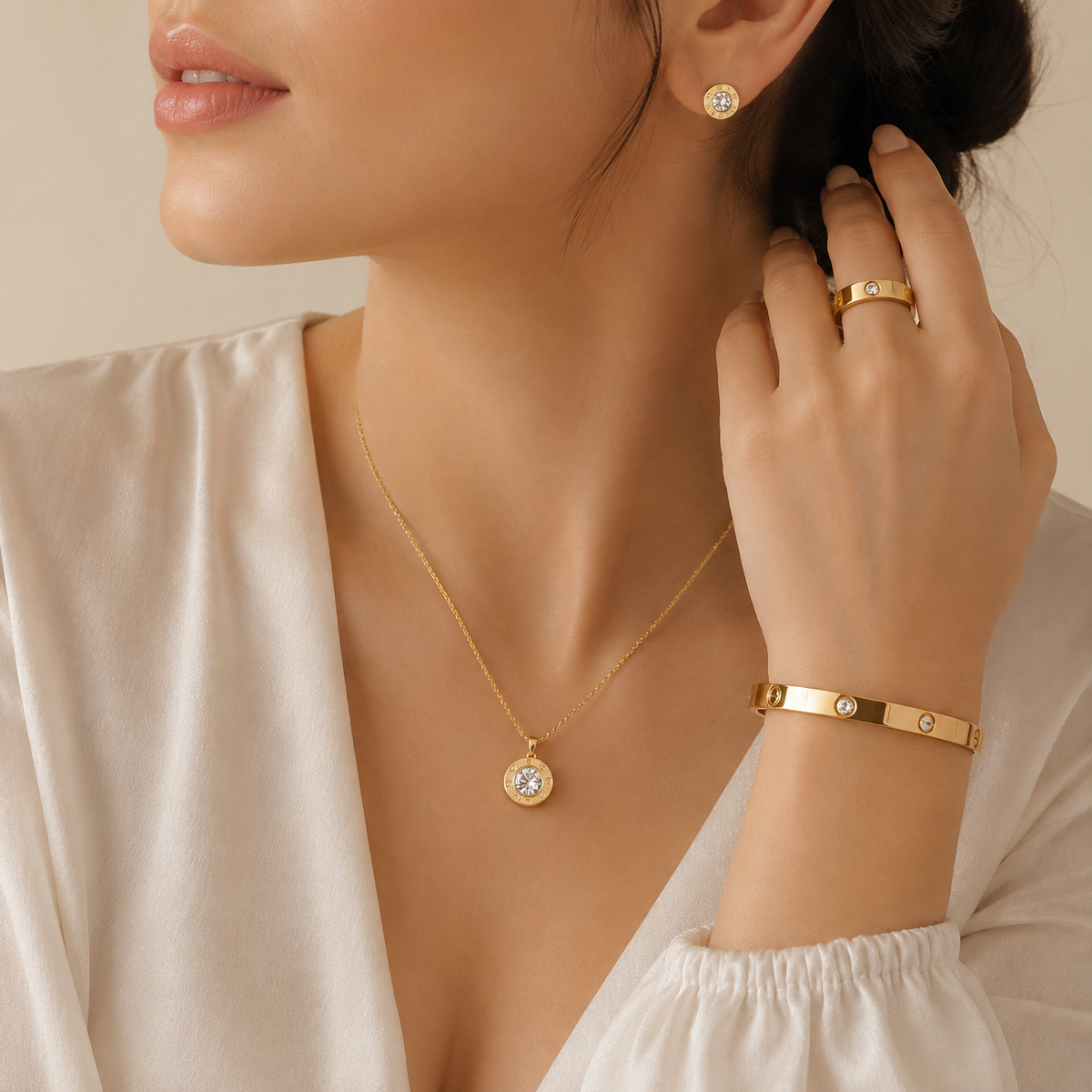 A0066 Luxury Gold Elegance