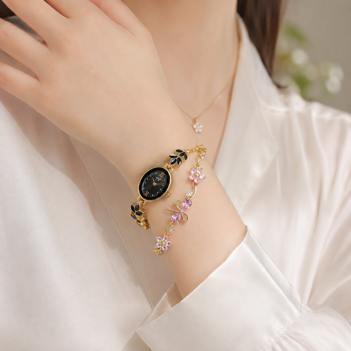 A00101 Elegant Time Bloom