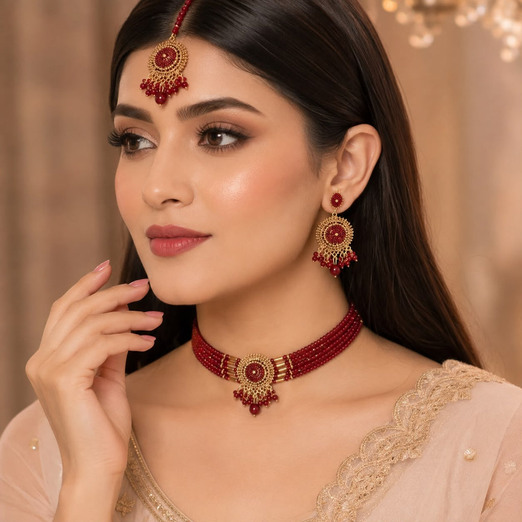 A0091 Royal Ruby Elegance