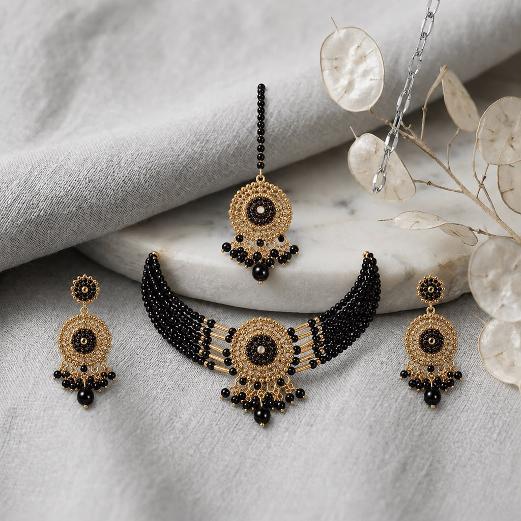 A0088 Black Gold Elegance