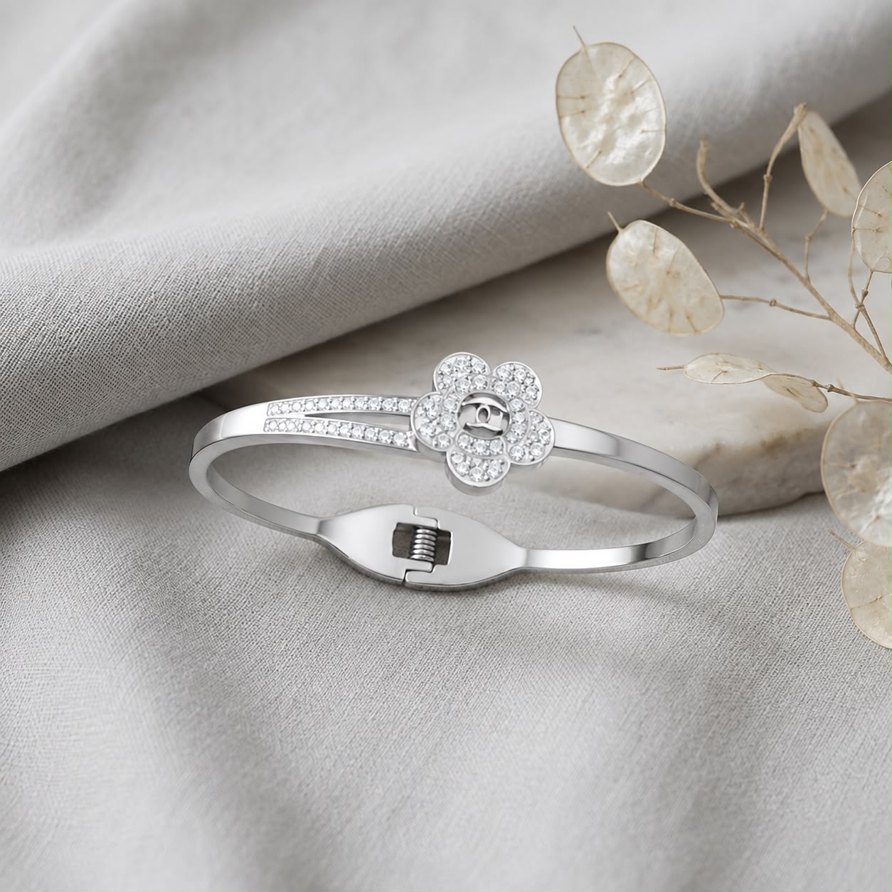 A0074 Crystal Bloom Bracelet